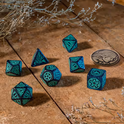 Q-workshop The Witcher Dice Set. Yennefer