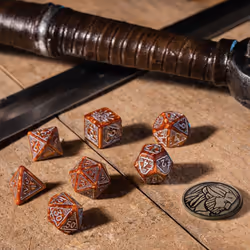 Q-workshop The Witcher Dice Set. Geralt