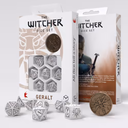 Q-workshop The Witcher Dice Set. Geralt - Vue supplémentaire 2