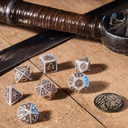 Q-workshop The Witcher Dice Set. Geralt - Vue supplémentaire 3