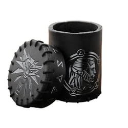 Q-workshop The Witcher Dice Cup. Geralt Gobelet pour dés Cuir 1 pièce(s)