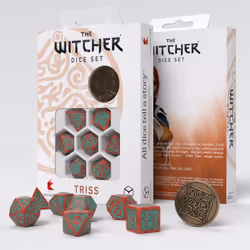 Q-workshop The Witcher Dice Set. Triss