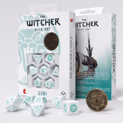 Q-workshop The Witcher Dice Set. Ciri