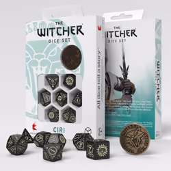 Q-workshop The Witcher Dice Set. Ciri