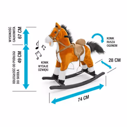 Milly Mally Mustang Jouet à bascule