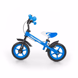 Milly Mally Dragon Z Hamulcem, Vélo de ville, Enfants, Unisexe, Acier, Noir, Bleu, Blanc, 25,4 cm (10")