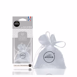 Aroma car PRESTIGE BAGSilver, 26 mm, 21,5 mm, 21,2 mm