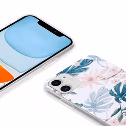 Crong CRG-FLR-IP11-01 coque de protection pour téléphones portables 15,5 cm (6.1") Housse Multicolore - Vue supplémentaire 3