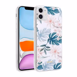 Crong CRG-FLR-IP11-01 coque de protection pour téléphones portables 15,5 cm (6.1") Housse Multicolore - Vue supplémentaire 4