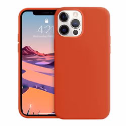 Coque de téléphone - Crong - Color Cover - iPhone 12 Pro Max - Rouge - Souple - Protection complète