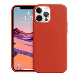 Coque de téléphone - Crong - Color Cover - iPhone 12 Pro Max - Rouge - Souple - Protection complète
