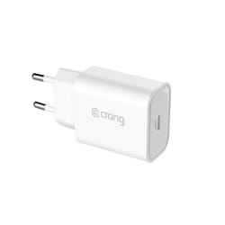 Crong CRG-TUSBC20-WHI chargeur d'appareils mobiles Smartphone, Tablette Blanc Secteur Charge rapide Intérieure