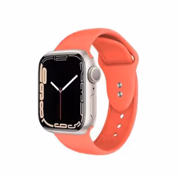 Crong CRG-40LQB-COR, Bande, Smartwatch, Corail, Apple, Watch 38/40/41 mm, Silicone