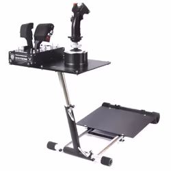 Wheel Stand Pro Deluxe V2, Noir, Acier inoxydable, Pro Flight X-55 Rhino H.O.T.A.S. Pro Flight X52 / X52 Pro HOTAS WARTHOG Pr ...