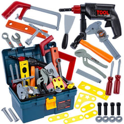 Boîte à outils enfant – Coffret 24 pièces avec tournevis marteau clés – jeu éducatif dès 3 ans portable et sécurisé