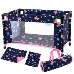 Berceau poupée - Kinderplay - KP0400I - Pliable - Idéal voyage - Favorise lempathie