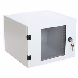 Digitus CL-10 04U, Rack monté sur le mur, 4U, 30 kg, Verrouillage des touches, 4,4 kg, Gris clair