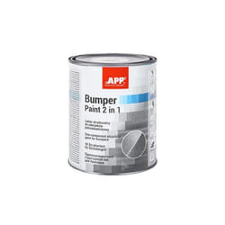 Peinture Structurante 1k - Noir - Plastique, Pare-chocs, Rétroviseur - App - 1l
