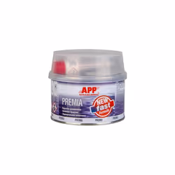 Mastic polyester - Universel - Pour réparation plastique métal carrosserie - Jaune clair - APP - 600g