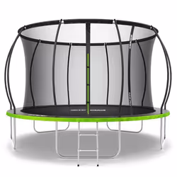 ZIPRO 5907783039454, Trampoline suspendu, Rond, 150 kg, 3 an(s), Filet de sécurité, Noir
