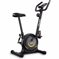 Vélo dappartement - ZIPRO One S - Résistance magnétique 8 niveaux – Silencieux - Écran LCD - Black-Gold