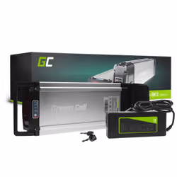 Green Cell EBIKE07STD, Batterie, Noir, Argent