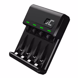 Green Cell GC VitalCharger, Hybrides nickel-métal (NiMH), Surtension, Court-circuit, AA, AAA