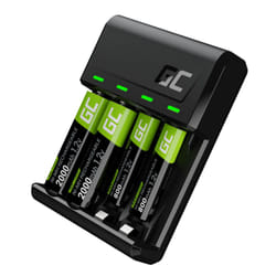 Green Cell GRSETGC03 chargeur de batterie Universel USB