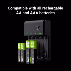Green Cell GRSETGC03 chargeur de batterie Universel USB