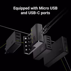 Green Cell GRSETGC03 chargeur de batterie Universel USB