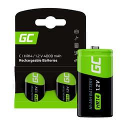 Green Cell GR13 pile domestique Batterie rechargeable C Hybrides nickel-métal (NiMH)
