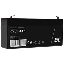 Green Cell AGM38 Batterie de l'onduleur Sealed Lead Acid (VRLA) 6 V 3,4 Ah