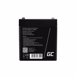 Green Cell AGM45 Batterie de l'onduleur Sealed Lead Acid (VRLA) 12 V 5,3 Ah - Vue supplémentaire 6