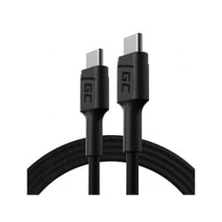 Green Cell KABGC30 câble USB 1,2 m USB 2.0 USB C Noir