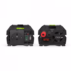 Green Cell INVGC01 adaptateur de puissance & onduleur Auto 300 W Noir