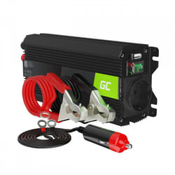 Green Cell INVGC03 adaptateur de puissance & onduleur Auto 500 W Noir