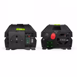 Green Cell INVGC03 adaptateur de puissance & onduleur Auto 500 W Noir