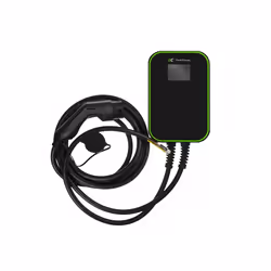 Green Cell EV14 borne de chargement de véhicules électriques Noir Aluminium Mur 3 Écran integré LCD - Vue supplémentaire 3