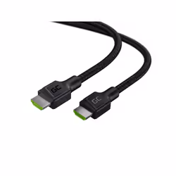 Green Cell HDGC01, 1,5 m, HDMI Type A (Standard), HDMI Type A (Standard), Compatibilité 3D, 18 Gbit/s, Noir