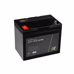 Green Cell CAV06, 50000 mAh, 640 Wh, Phosphate de fer lithié (LiFePo4), 12,8 V, 1 pièce(s)