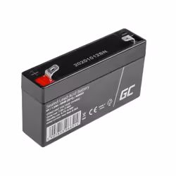 Green Cell AGM52 Batterie de l'onduleur Sealed Lead Acid (VRLA) 6 V 1,2 Ah
