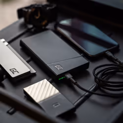 Green Cell PBGC02S banque d'alimentation électrique Lithium Polymère (LiPo) 10000 mAh Noir