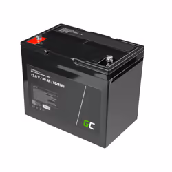 Green Cell CAV12, Phosphate de fer lithié (LiFePo4), 80 Ah, 12 V, Voiture, 168 mm, 260 mm