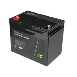 Green Cell CAV12 batterie de véhicule Phosphate de fer lithié (LiFePo4) 80 Ah 12 V Voiture