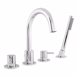 Omnires Y1232, Baignoire, Laiton, Chrome
