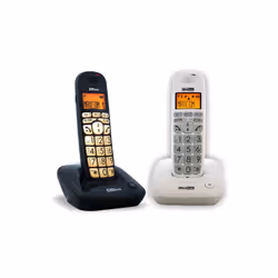 MaxCom MC6800 téléphone Téléphone DECT Identification de l'appelant Noir