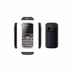 MaxCom MM 461 BB 4,57 cm (1.8") 91 g Noir, Argent