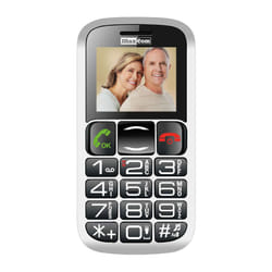 MaxCom MM462 Noir, Argent Téléphone pour seniors