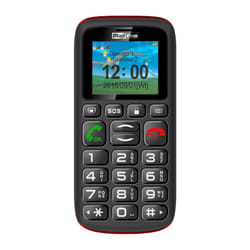 MaxCom MM428 Noir, Rouge Téléphone pour seniors