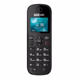 MaxCom MM35D Téléphone DECT Noir